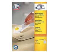 Avery Zweckform - Etichette universali per tutte le stampanti formato A4, 45,7 x