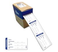 AVERY Zweckform ETICOLD.DE - Etichetta per congelatore alimentare HACCP (65 x 35 mm, 200 etichette su rotolo, resistente al freddo, prestampata permanente)