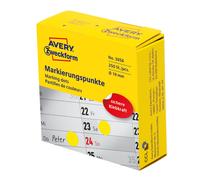 Avery Zweckform Etikett 19 mm Marker Point Size, 250ST
