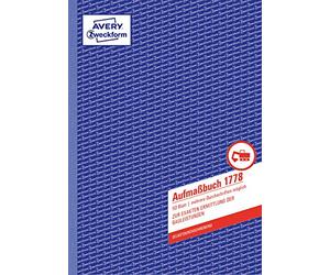 AVERY Zweckform Formularbuch Aufmaß, SD, A4, 50 Blatt