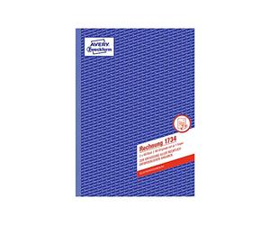 AVERY Zweckform Formularbuch Rechnung, SD, 2 x 40 Blatt