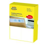 Avery Zweckform Franking Labels 138x48 mm 500 Labels White 500 Etiketten, 138 x