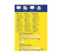 AVERY ZWECKFORM J4773-10 63,5x33,9 mm 240 Bianco Poliestere Permanente