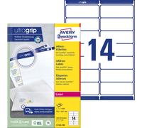 Avery Zweckform J7163-100 Address Labels 99.1 x 38.1 mm for DIN Long Envelopes P