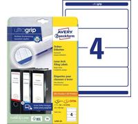 Avery-Zweckform L4761-25 Etichetta per raccoglitore da ufficio 61 x 192 mm Car