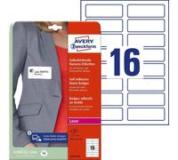 Avery-Zweckform L4783-20 Etichette 88.9 x 31 mm Seta allacetato Bianco 320 pz.