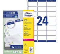 Avery-Zweckform L7159-100 Etichette 63.5 x 33.9 mm Carta Bianco 2400 pz.