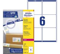 Avery L7166-100 Bianco 600pezzo(i) etichetta autoadesiva