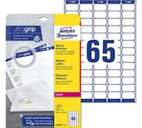 AVERY Zweckform L7651-25 Address Labels (1,625 Labels with Ultragrip, 38.1 x 21.