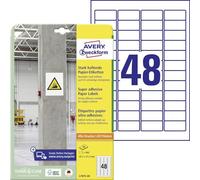 Avery zweckform l7873-20 etichette 45 7 x 21 2 mm carta bianco 960 pz
