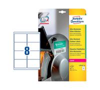 Avery Zweckform L7914 10 Poly Film Labels A4 80 Labels 99.1 x 67.7 MM 10 Sheets