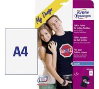 AVZ MD1004 - Pellicole di trasferimento per tessuti colorati, 210 x 297 mm, 8