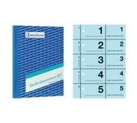 AVERY Zweckform quaderno "numeri guardaroba" 1-500 A6 100 fogli con fori per appendere (867)