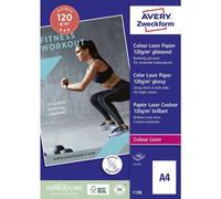 Avery Carta Fotografica A4 120gr Laser 200fg. 1198