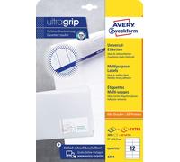 AVERY Zweckform Universal Labels Format 97 x 42.3 mm 300 Labels 30 Blatt White 3