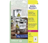 AVERY Zweckform Wasserfeste Etiketten Etichette Bianco Originale L7060-20