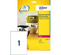 Avery-Zweckform White Heavy Duty Labels - Laser - L4776