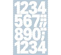 AVERY Zweckform Z-Design Zahlen-Sticker, weiß