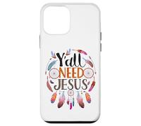 Avete bisogno di Gesù Boho Cristiana Fede Bibbia Religiose Donne Custodia per iPhone 12 mini