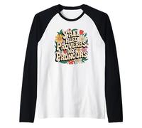 Avete tutti bisogno di proverbi, non pronomi Groovy Christian Faith Maglia con Maniche Raglan