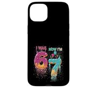 Avevo 6 anni ma ora sono 7 Drip Donut Six Seven Meme 7th Birthday Custodia per iPhone 15 Plus