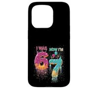 Avevo 6 anni ma ora sono 7 Drip Donut Six Seven Meme 7th Birthday Custodia per iPhone 15 Pro