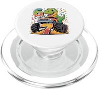 Avevo 6 anni ora sono 7 Dino Birthday 67 Meme 7th Birthday Dinosaur PopSockets PopGrip per MagSafe