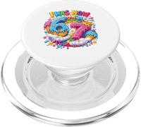 Avevo 6 anni Ora sono 7 Drip Six Seven 7th Birthday Ice Cream Drip PopSockets PopGrip per MagSafe