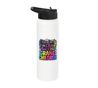 Avevo il comando e poi avevo i nipoti Stainless Steel Insulated Water Bottle