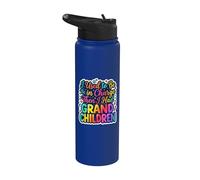 Avevo il comando e poi avevo i nipoti Stainless Steel Insulated Water Bottle