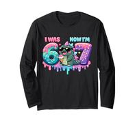 Avevo Sei Anni Ora Sono Sette 6 7 Kaiju 67 Meme 7th Bday Kids Maglia a Manica