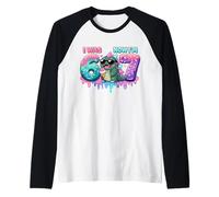Avevo Sei Anni Ora Sono Sette 6 7 Kaiju 67 Meme 7th Bday Kids Maglia con Maniche Raglan