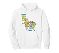 Avevo Sei Anni Ora Sono Sette Dinosauri 67 Meme 7th Birthday Boys Felpa con Cappuccio