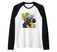 Avevo Sei Anni Ora Sono Sette Dinosauri 67 Meme 7th Birthday Boys Maglia con Maniche Raglan