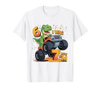 Avevo Sei Anni Ora Sono Sette Dinosauri 67 Meme 7th Birthday Boys Maglietta