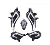 AVFORA Anteriore Faro Per TMAX 530 TMAX530 T-MAX530 2012 2013 2014 2015 2016 LED Indicatore Direzione Anteriore Posteriore Fanale Posteriore Fari Anteriori Moto(Smoke set)