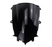 Cupolino Parabrezza Moto Sport Parabrezza Visiera Nero Parabrezza Adatto per Yamaha per YZF R7 2021 2022 per YZF-R7 21-22 Doppia Bolla Deflettore (Misurare : Nero)