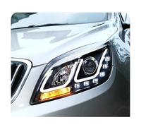 AVFORA Fanali Per Buick Per Excelle 2010 2011 2012 2013 Gt Gruppo Ottico LED Testa Lampada Angel Eye Led DRL Luce Anteriore Auto Faro Assemblea