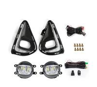 AVFORA Fendinebbia 12v Car Daytime Running Light Bianco DRL Indicatori Direzione Lampada Alogena LED Lampada Fendinebbia Per Toyota Per Corolla Per Axio 2018-2021 Luci Antinebbia(DRL Fog Set LED B)