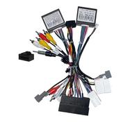 AVFORA Stereo Radio CD Panel Trim Per Hyundai Per Sonata 8 9 Per IX45 Auto Cablaggio Adattatore Canbus Box Decoder Android Radio Cavo Di Alimentazione