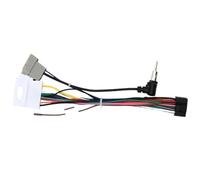 AVFORA Stereo Radio CD Panel Trim per Nissan per Tiida 2005-2010 9 Pollici AC Manuale Auto 2Din Interni Stereo Android Cornice Fascia Cavo Video Cablaggio Pannello