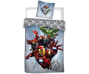 AVG Avengers - Juego de Funda nórdica para Cama Individual