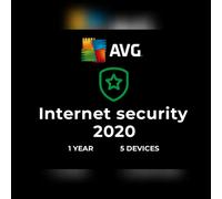 AVG Internet Security 2020 1 Year 5 Devices Key - GLOBAL