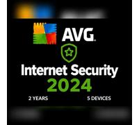 AVG Internet Security 2024 Key (2 Years / 5 Devices) - GLOBAL