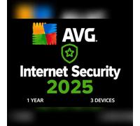 AVG Internet Security 2025 Key (1 Year / 3 Device) - GLOBAL