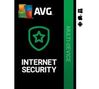 AVG Internet Security 2025 | Multidispositivo | 1 Anno | 10 dispositivi | Protezione antivirus | PC/Mac/Android