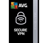AVG Secure VPN 2027 - Multi-dispositivo | 10 dispositivi | 1 anno | Rete privata virtuale per la protezione della privacy | PC/Mac/Android