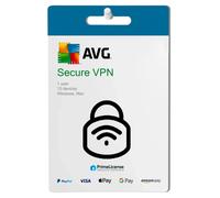 AVG Secure VPN - Piattaforma: macOS, Numero dispositivi: 10, Durata della licenza: 3 Anni