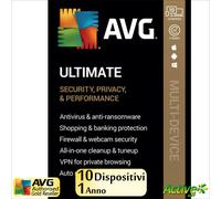 AVG Ultimate 2024 1 Dispositivo 2 Anni Solo Windows