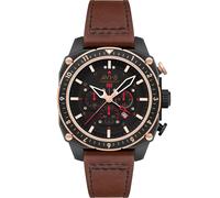 AVI-8 AV-4100-09 Orologio Uomo Hawker Hunter Doppio Tempo Cronografo 43mm 5ATM